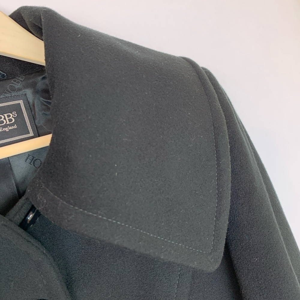 Hobbs Made in England Cashmere Blend Coat Size 10 - Picture 4 of 12